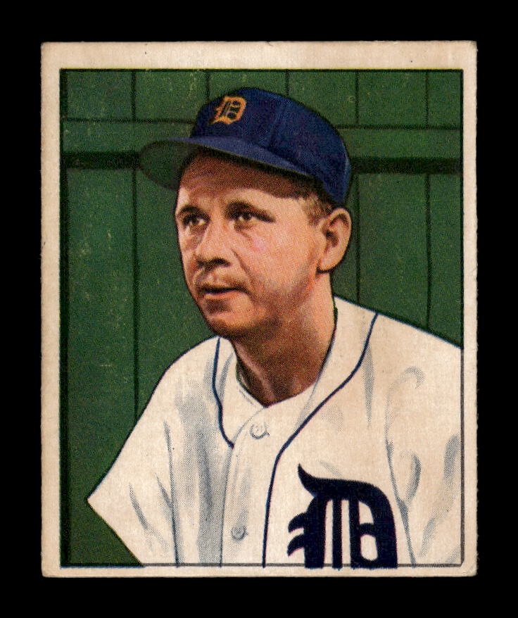 1950 Bowman #212 Jerry Priddy Detroit Tigers Poor 10012727