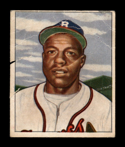 1950 Bowman #248 Sam Jethroe Boston Braves Poor 10012729