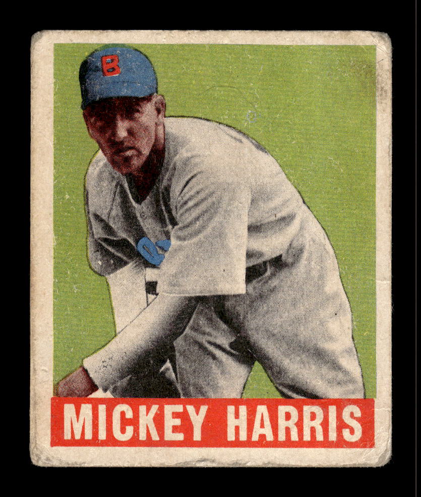 1948-49 Leaf #27 Mickey Harris Boston Red Sox VG 10012756