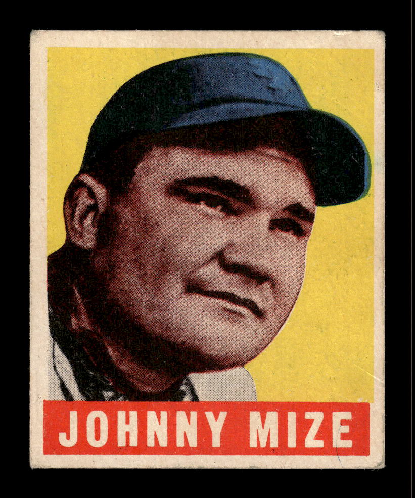 1948-49 Leaf #46 Johnny Mize New York Giants VG 10012758
