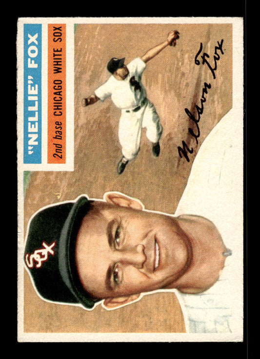 1956 Topps #118 Nellie Fox Chicago White Sox NMT 10012769