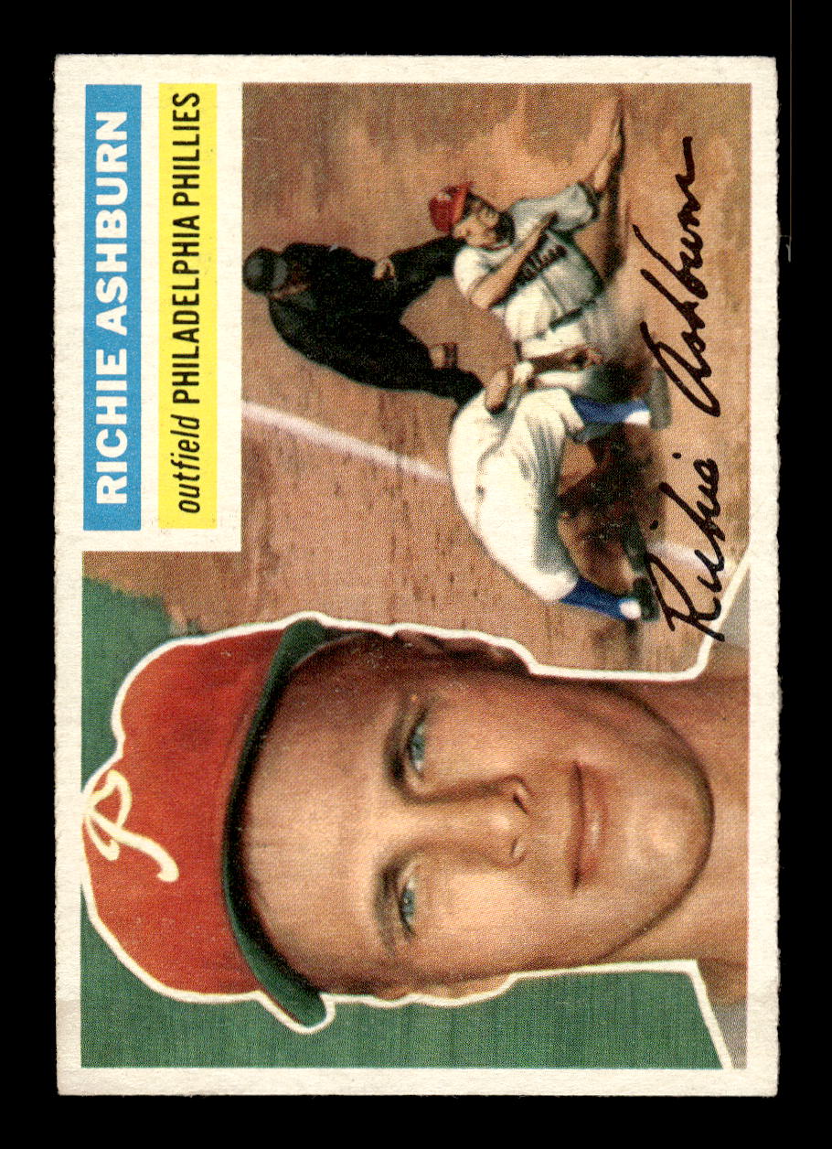 1956 Topps #120 Richie Ashburn Philadelphia Phillies NMT 10012770