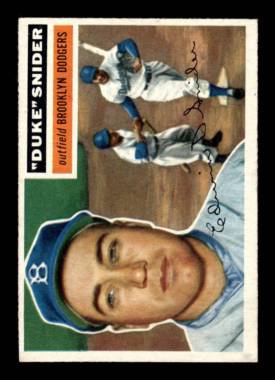 1956 Topps #150 Duke Snider Brooklyn Dodgers NMT 10012776