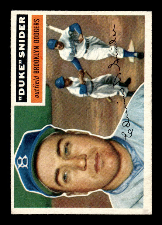 1956 Topps #150 Duke Snider Brooklyn Dodgers NMT 10012776