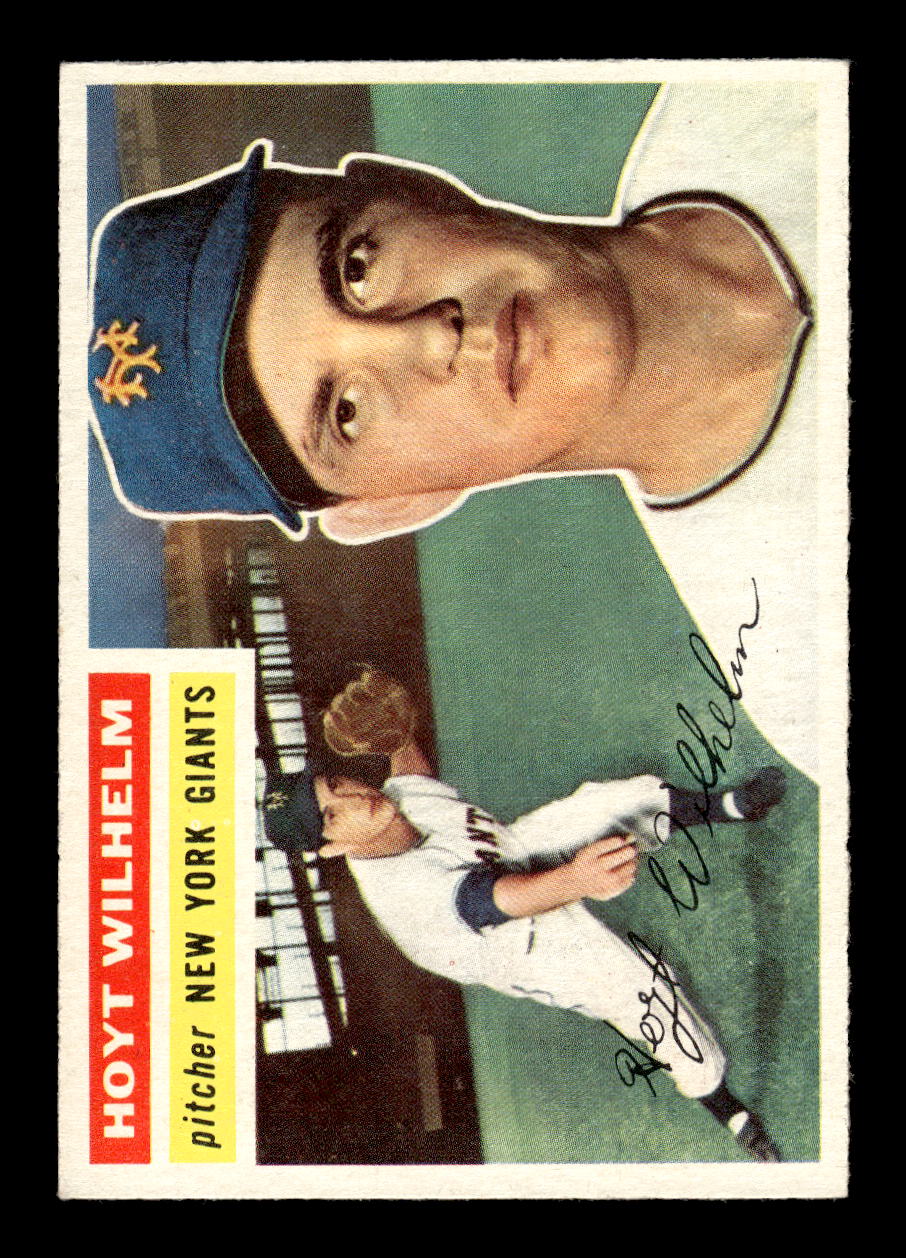 1956 Topps #307 Hoyt Wilhelm New York Giants NMT 10012777