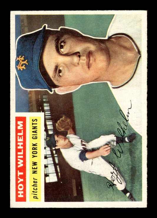 1956 Topps #307 Hoyt Wilhelm New York Giants NMT 10012777