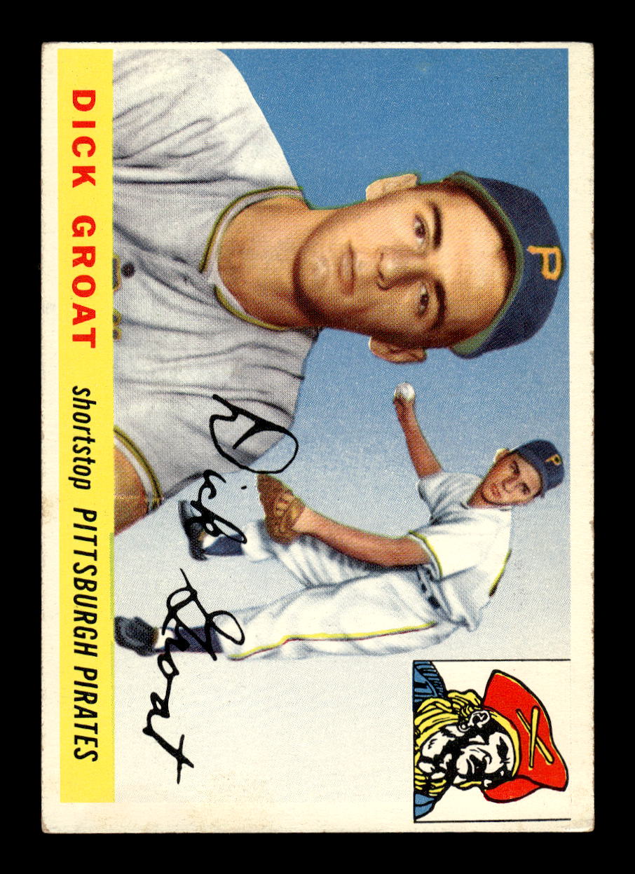 1955 Topps #26 Dick Groat Pittsburgh Pirates EX 10012828