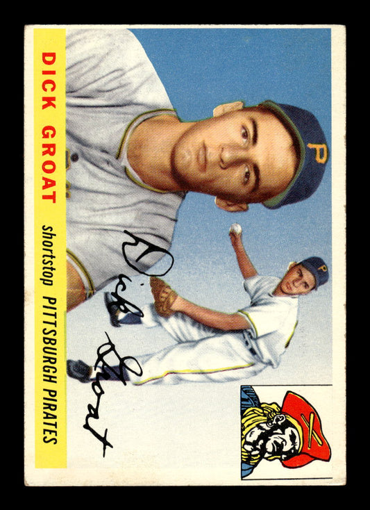 1955 Topps #26 Dick Groat Pittsburgh Pirates EX 10012828