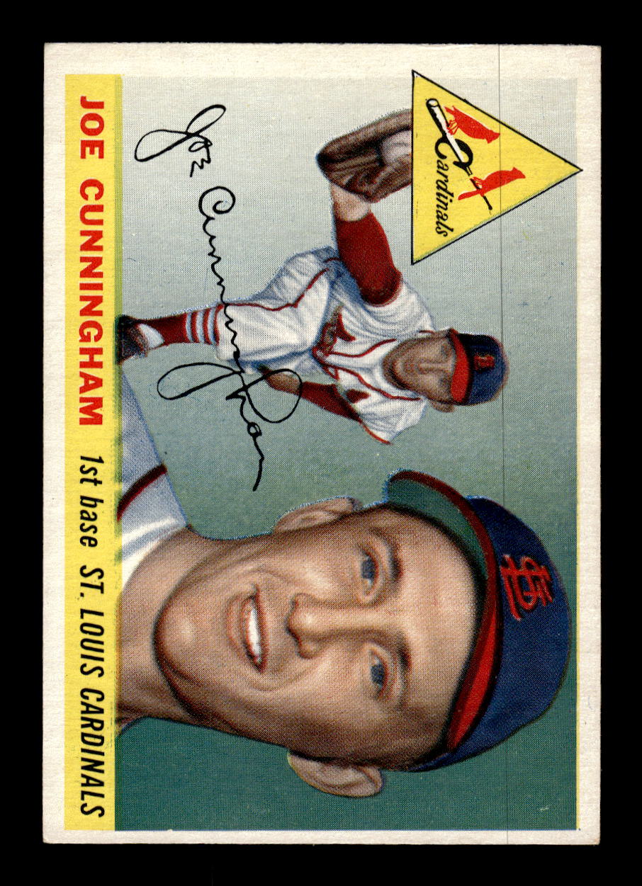 1955 Topps #37 Joe Cunningham St. Louis Cardinals EX 10012832