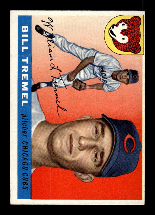 1955 Topps #52 Bill Tremel Chicago Cubs EX 10012841