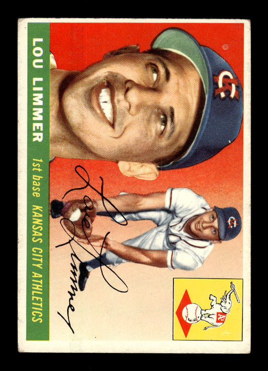 1955 Topps #54 Lou Limmer Kansas City Athletics EX 10012842