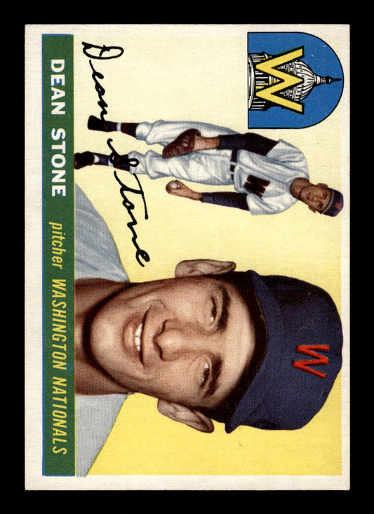1955 Topps #60 Dean Stone Washington Senators EX 10012846