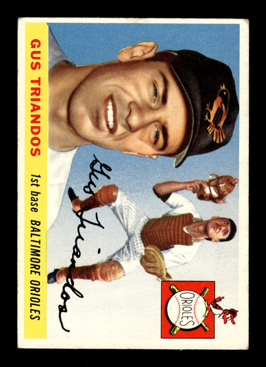1955 Topps #64 Gus Triandos Baltimore Orioles EX 10012849