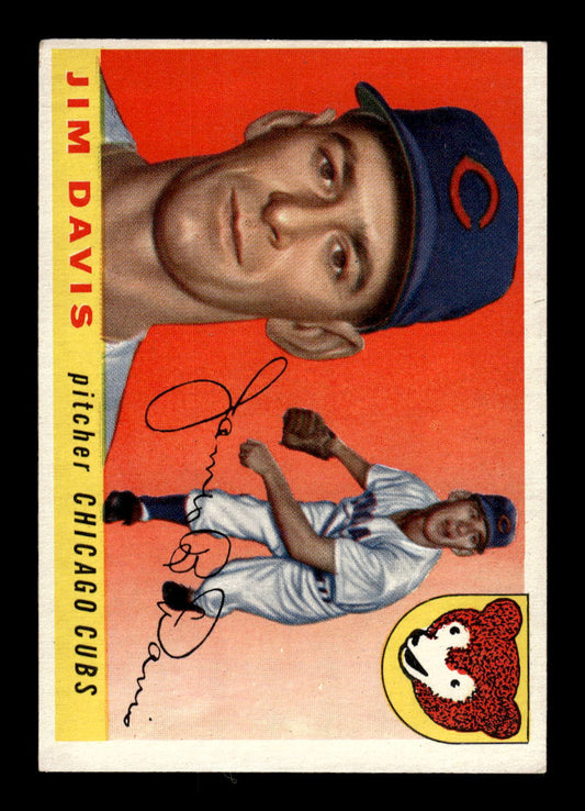 1955 Topps #68 Jim Davis Chicago Cubs EX 10012852