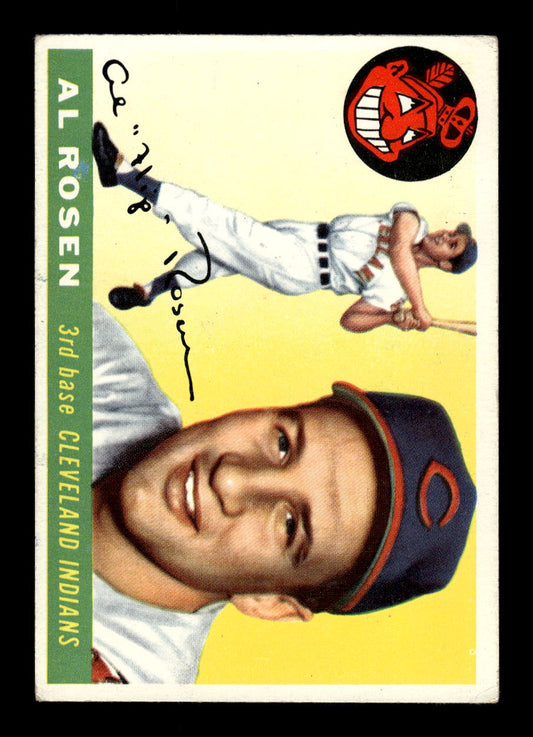 1955 Topps #70 Al Rosen Cleveland Indians EX 10012853