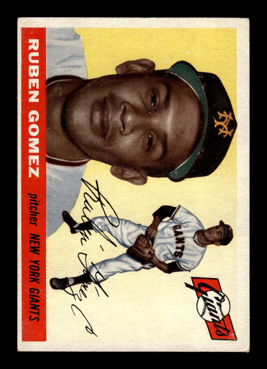 1955 Topps #71 Ruben Gomez New York Giants EX 10012854
