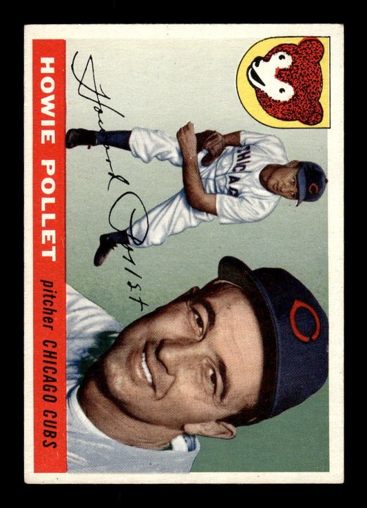 1955 Topps #76 Howie Pollet Chicago Cubs EX 10012856