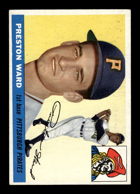 1955 Topps #95 Preston Ward Pittsburgh Pirates EX 10012863