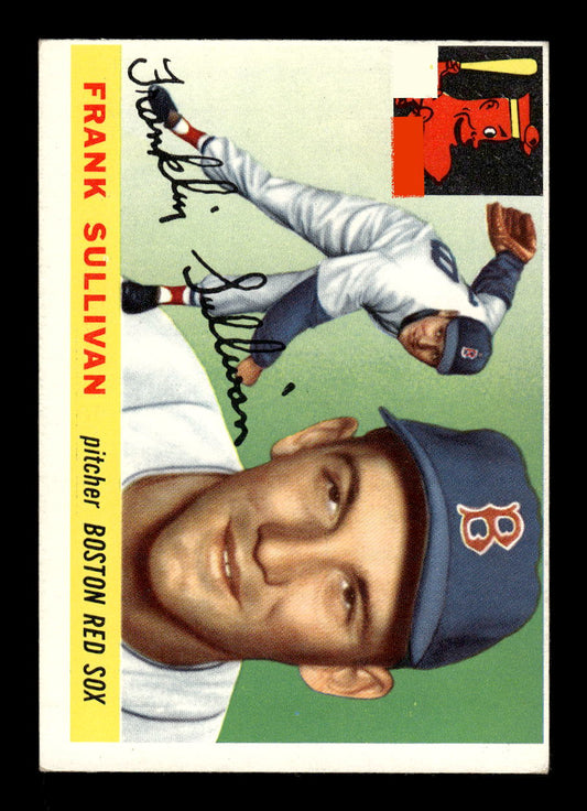1955 Topps #106 Frank Sullivan Boston Red Sox EX 10012870