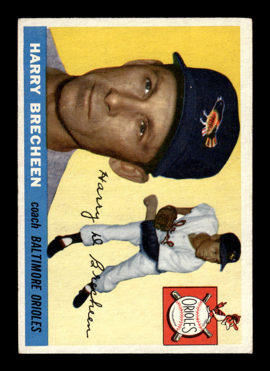 1955 Topps #113 Harry Brecheen Baltimore Orioles EX 10012875