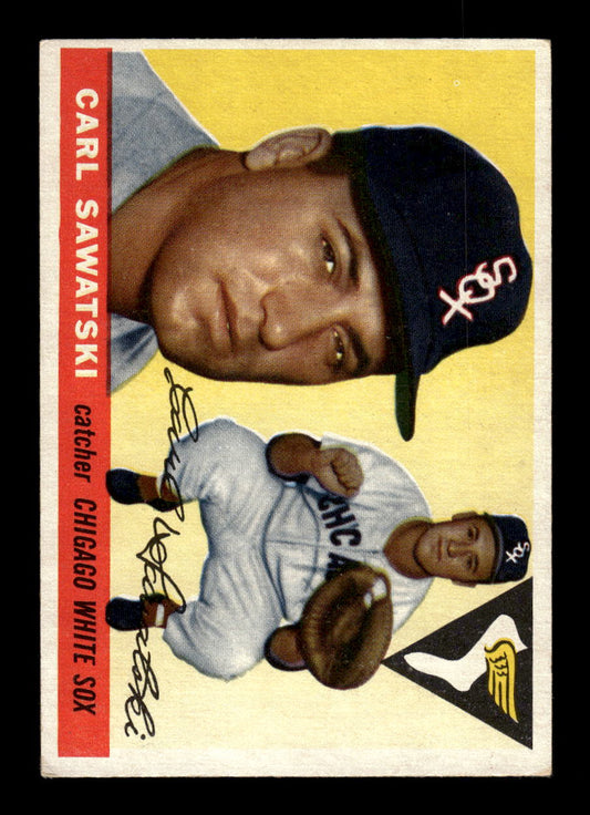 1955 Topps #122 Carl Sawatski Chicago White Sox EX 10012879
