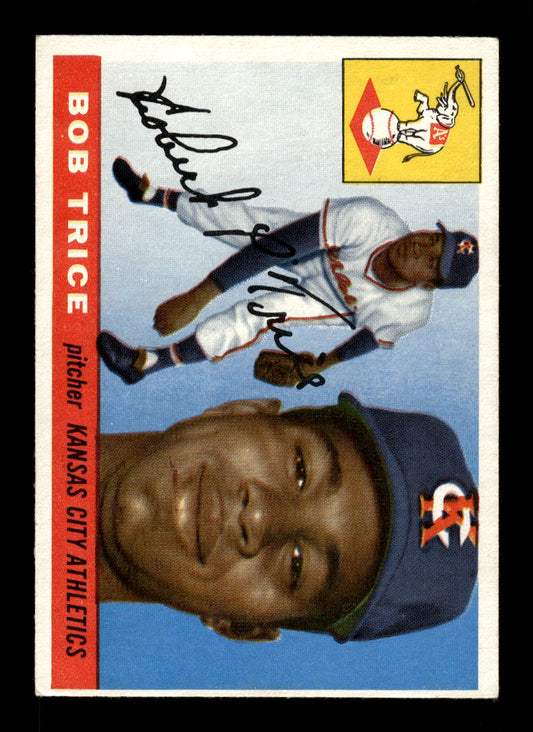 1955 Topps #132 Bob Trice Kansas City Athletics EX 10012884