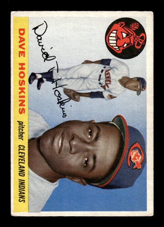 1955 Topps #133 Dave Hoskins Cleveland Indians EX 10012885