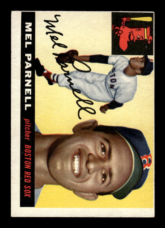 1955 Topps #140 Mel Parnell Boston Red Sox EX 10012888