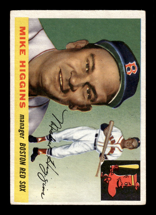 1955 Topps #150 Mike Higgins Boston Red Sox EX 10012892