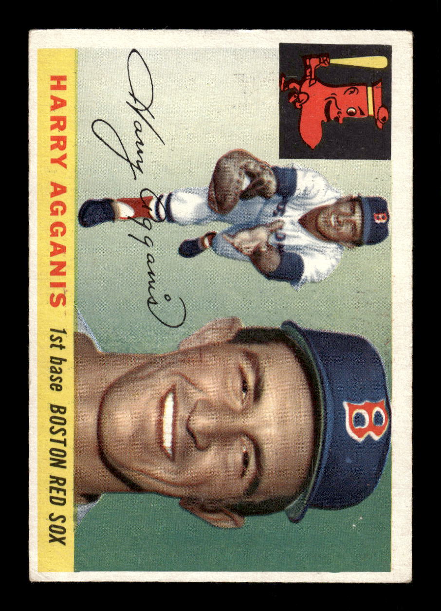 1955 Topps #152 Harry Agganis Boston Red Sox EX 10012893