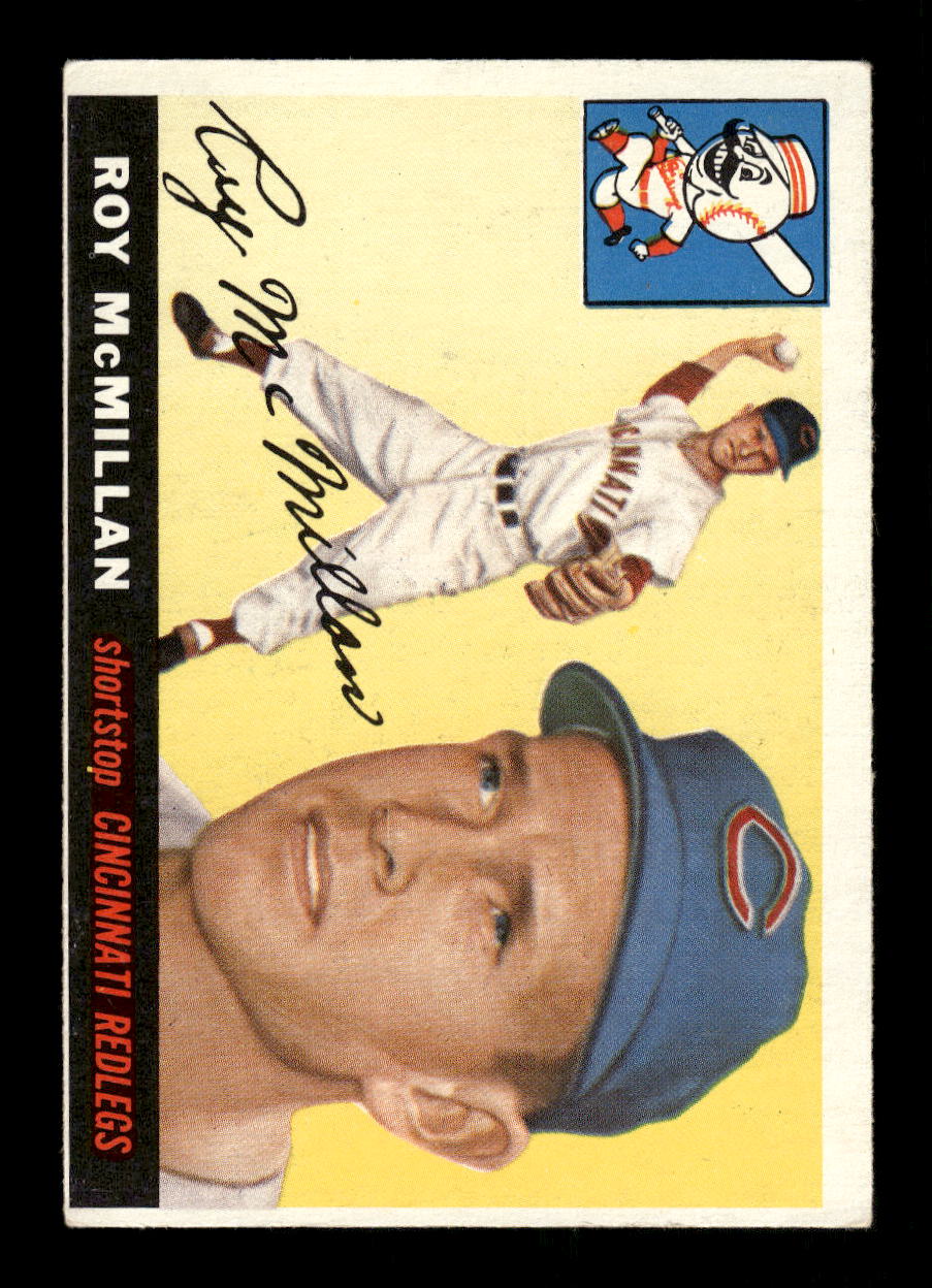 1955 Topps #181 Roy McMillan Cincinnati Redlegs EX 10012900