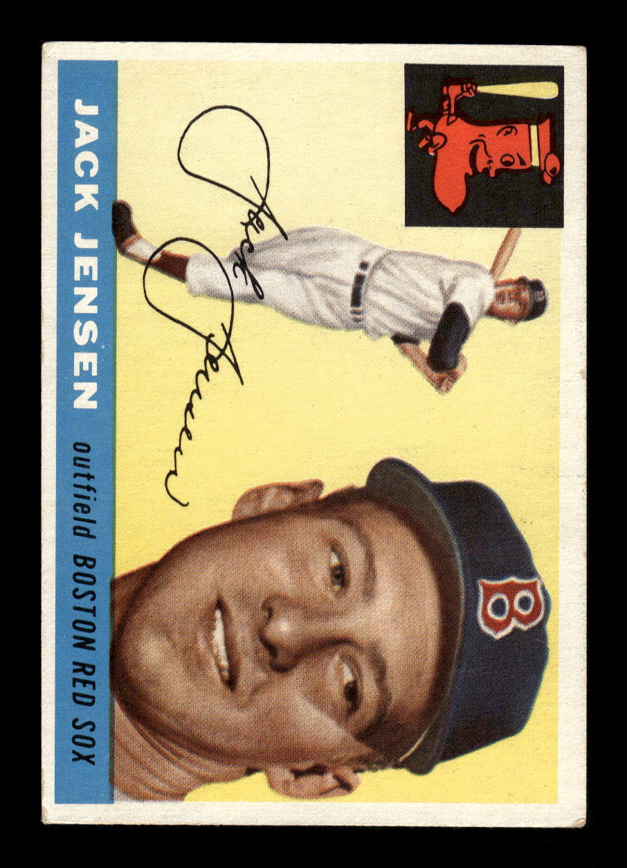 1955 Topps #200 Jackie Jensen Boston Red Sox EX 10012902