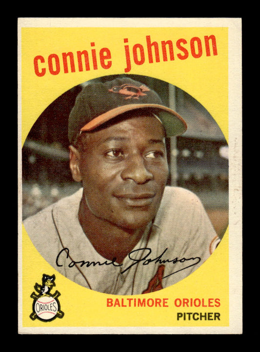 1959 Topps #21 Connie Johnson Baltimore Orioles EXMT 10012914