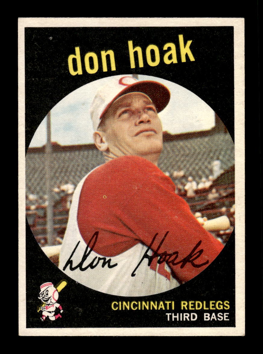 1959 Topps #25 Don Hoak Cincinnati Redlegs EXMT 10012918