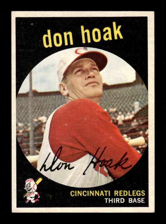 1959 Topps #25 Don Hoak Cincinnati Redlegs EXMT 10012918