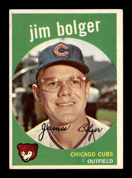 1959 Topps #29 Jim Bolger Chicago Cubs EXMT 10012921