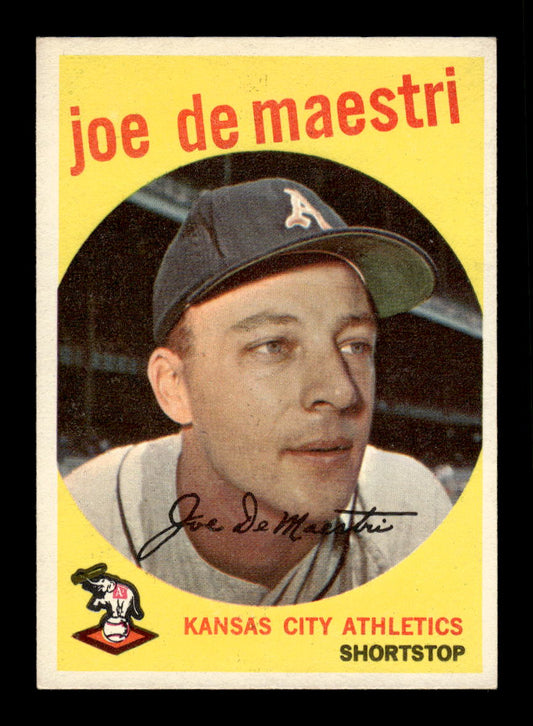1959 Topps #64 Joe DeMaestri Kansas City Athletics EXMT 10012931