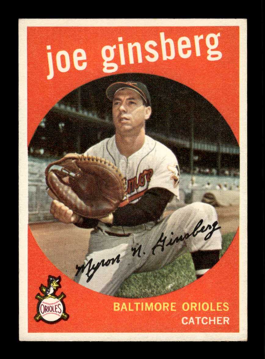 1959 Topps #66 Joe Ginsberg Baltimore Orioles EXMT 10012933