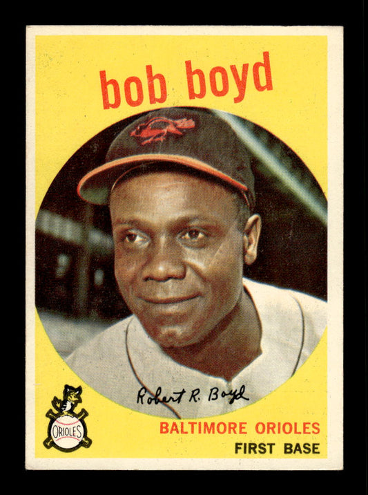 1959 Topps #82 Bob Boyd Baltimore Orioles EXMT 10012937