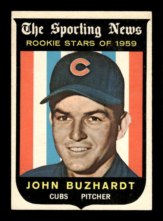 1959 Topps #118 John Buzhardt Chicago Cubs EXMT 10012949