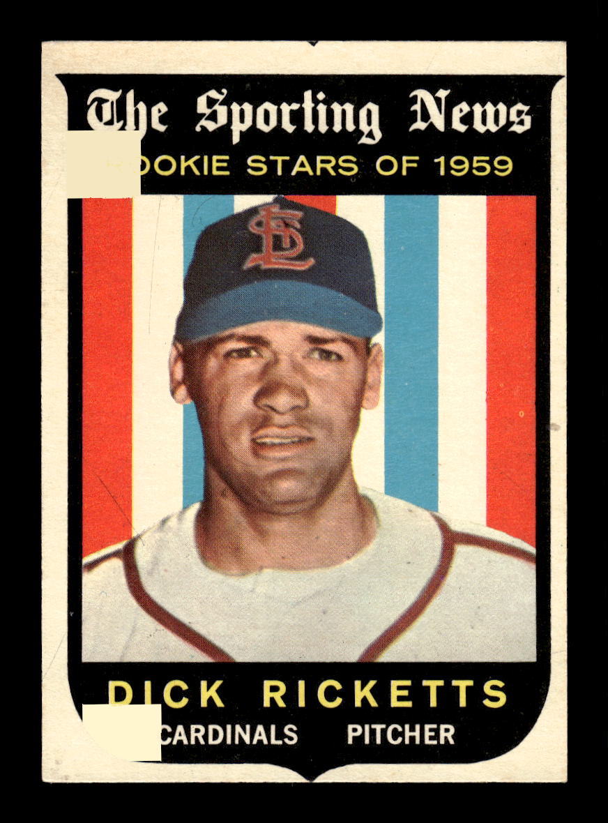 1959 Topps #137 Dick Ricketts St. Louis Cardinals EXMT 10012958