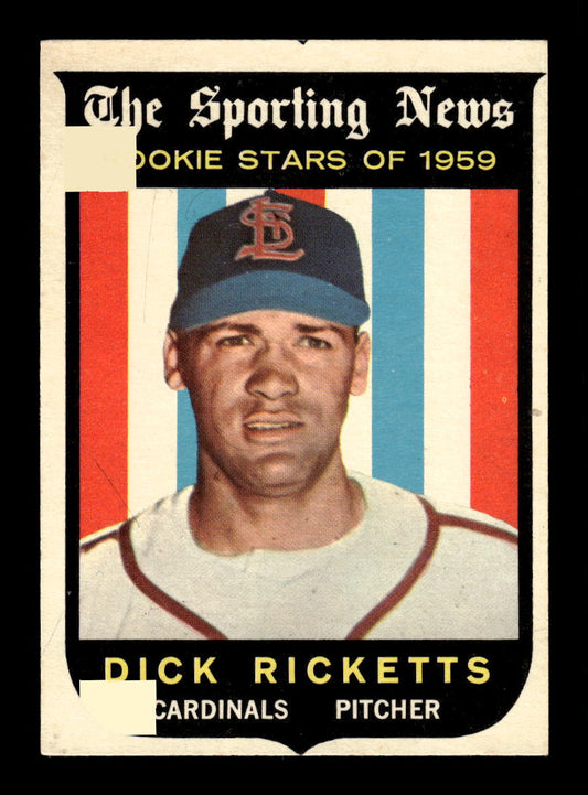 1959 Topps #137 Dick Ricketts St. Louis Cardinals EXMT 10012958