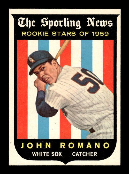 1959 Topps #138 John Romano Chicago White Sox EXMT 10012959