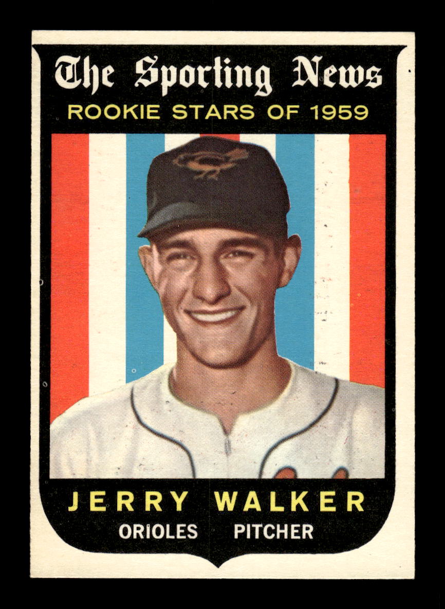 1959 Topps #144 Jerry Walker Baltimore Orioles EXMT 10012964