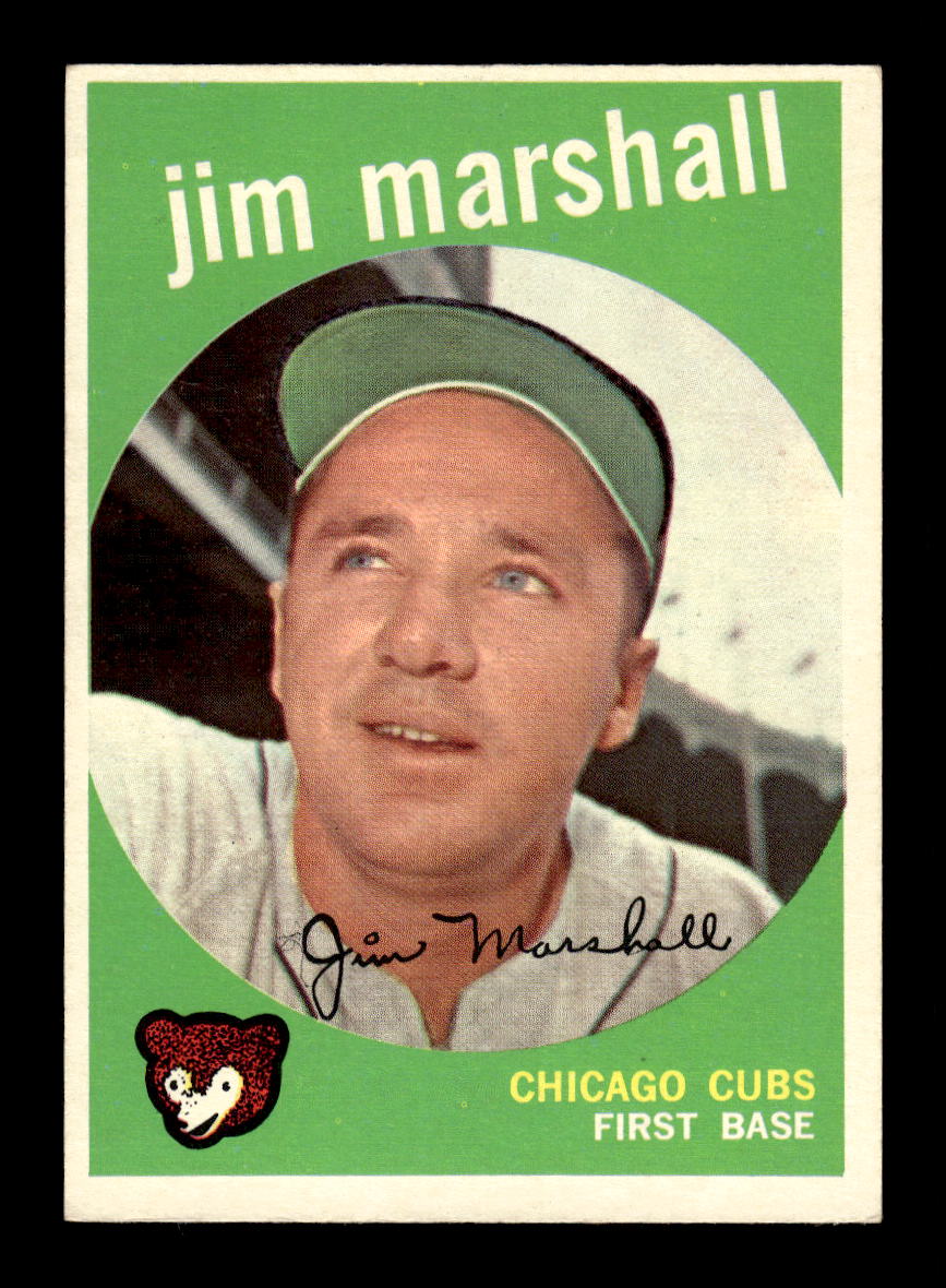 1959 Topps #153 Jim Marshall Chicago Cubs EXMT 10012968