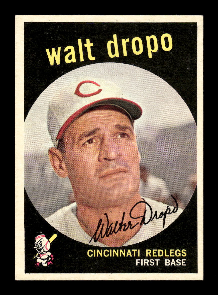 1959 Topps #158 Walt Dropo Cincinnati Redlegs EXMT 10012971