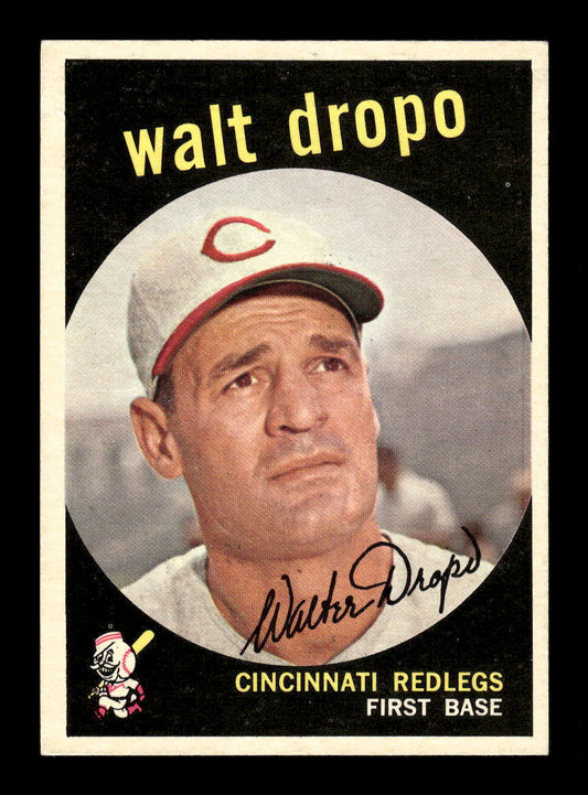 1959 Topps #158 Walt Dropo Cincinnati Redlegs EXMT 10012971