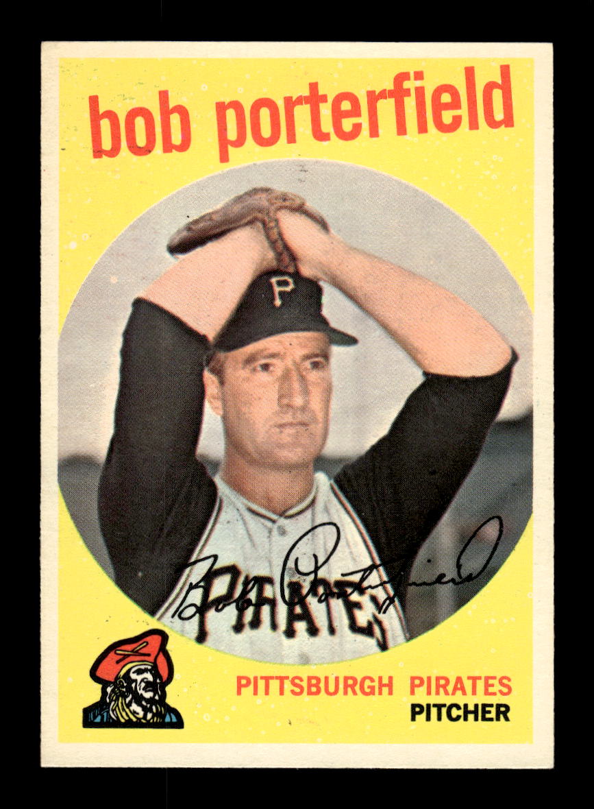 1959 Topps #181 Bob Porterfield Pittsburgh Pirates EXMT 10012979