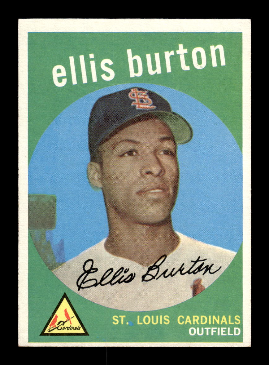 1959 Topps #231b Ellis Burton St. Louis Cardinals EXMT 10012992