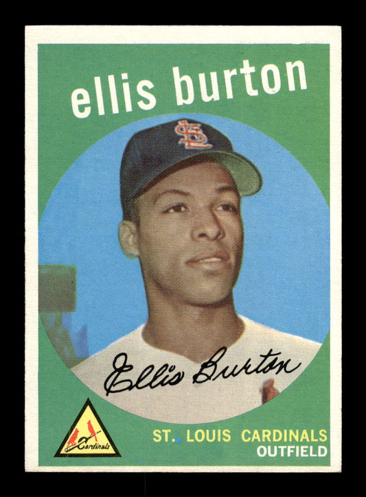 1959 Topps #231b Ellis Burton St. Louis Cardinals EXMT 10012992